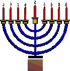 picture of a menorah